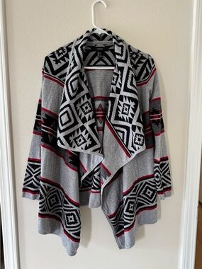 Forever 21 Size Small Aztec Southwestern Open Lightweight Cardigan Sweater